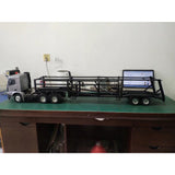 1/14 Tamiya Rc Tractor Metal Model Car Consignment Trailer