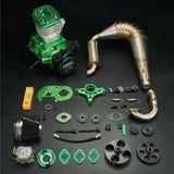 SCZ 70CC Gasoline ENGINE  Powerful + Pipe + WJ71 for 1/5 HPI KM Rovan Baja 5b 5T 5SC Rc Gasoline Car