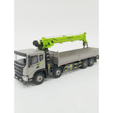 1/50 ZOOMLION ZLT4000 Crane Transport Truck with Crane Alloy Model