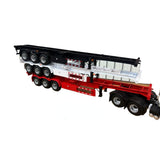 1/24 40ft 3-axle Trailer Frame Alloy Model 52cm Length