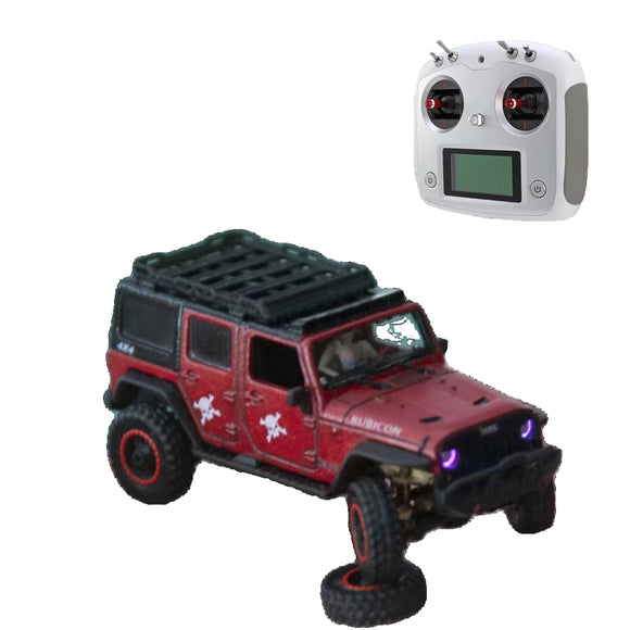 1:87 RC Wrangler 4wd micro remote control car RTR