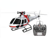 WLtoys XK K123 RC AS350 Hubschrauber RTF 2 Batterie