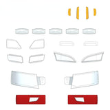 1/14 TAMIYA 770S Scania 56368 56371 Rc Tractor Transparent Plastic Lamp Housing