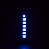 Titanium Alloy 25 Years Self-Illuminating Tritium Trachea Keychain 36mm Length