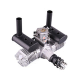 Ephil X-76cc-T Model Aircraft Model Gasoline Engine Opposed Two-Cylinder Two-Stroke for Rc Gas Airplane