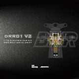 BMRacing DRR01 V2 1/10 RC  Drift Car Carbon Fiber Frame KIT