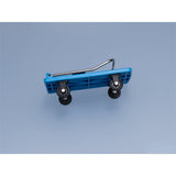 1/14 Miniature Plastic Trolley Model with Movable Wheels