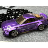 2PSC POM Print 20mm22mm Hellaflush Tires for 1/24 Rc Drift Car