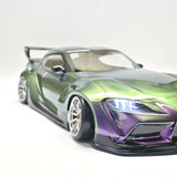 1/10 Rc Drift Car Case PC Transparent Toyota Supra Width 200mm Wheelbase 257mm