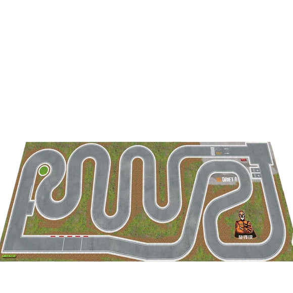 Advanced Track Map for MINIZ zerorc RW00s NEZ 1/28 1/24 1/64 RC DRIFT CAR 310X1050CM