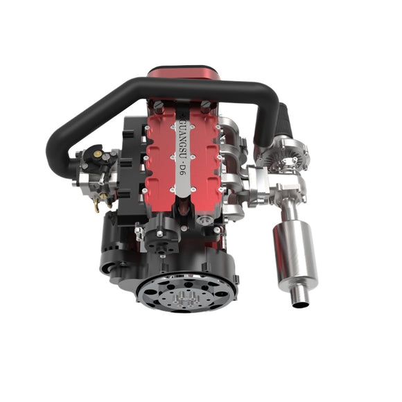 GUANGSU D6S Gasoline Engine Independently Lubricated Four-stroke Four-valve Turbocharger