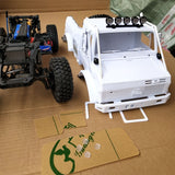 Plastic Truck Hard Body for 313mm 1/10 TRX4 SCX10 Trail Finder 2 TF2 Rc Car Diy