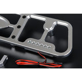 CNC Aluminum Alloy Rear Bumper with Lights for 1/5 ROVAN BAJA LT LOSI 5IVE-T RC CAR