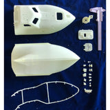 1/18 Lifeboat Model Boat Kit Assembly