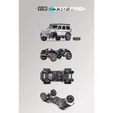 KM TRACTION HOBBY  KM5 PRO G550 4wd 1 /8 Rc Crawler Car RTR