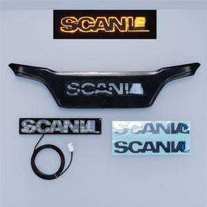 LED Illuminated Logo for  1/14 Tamiya Scania Rc Tractor 770S 56368 56371