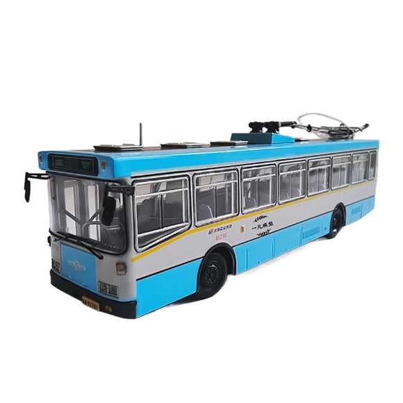 1:64 BJDWG120AC L Diecast Metal Trolleybus Model