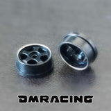 DMRACING NEZ 1/64 Special Purpose Metal CNC TE37 Five-Wave Wheel Hub tire Replacement Parts