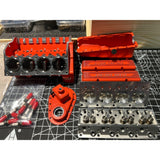 CISON Micro V8 Gasoline Engine DIY Metal Model