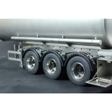 1/14 Tamiya Three-axle Oil Tank Trailer Stainless Steel Model