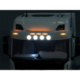 DC5V Plastic Sun Visor Light Lamp for 1/14 Tamiya Remote Control SCANIA Tractor 770S  56368  56371