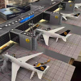 1/400 Frankfurt Airport Terminal Covered Bridge Model 3D Printed Plastic Model