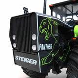 1/16 Steiger Panther avec Panthère spéciale Deco Wild sur le modèle en alliage statique de tracteur Steiger