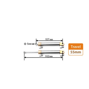 55MM75MM90MM Hydraulic Cylinder for  Huina Kabolite Rc Excavator Bulldozer