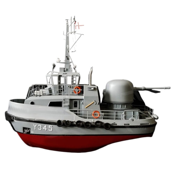 1/48 Rc Eisen Battleship Armed Tugboat KIT Model