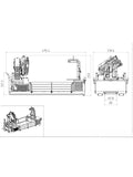 LESU 1/14 Rc Truck 8x8 Hydraulic Ro-ro Truck with Crane Ballast Bucket Assembly