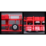 1/24 Metal Trailer Container Transport  Alloy Model 52cm Length