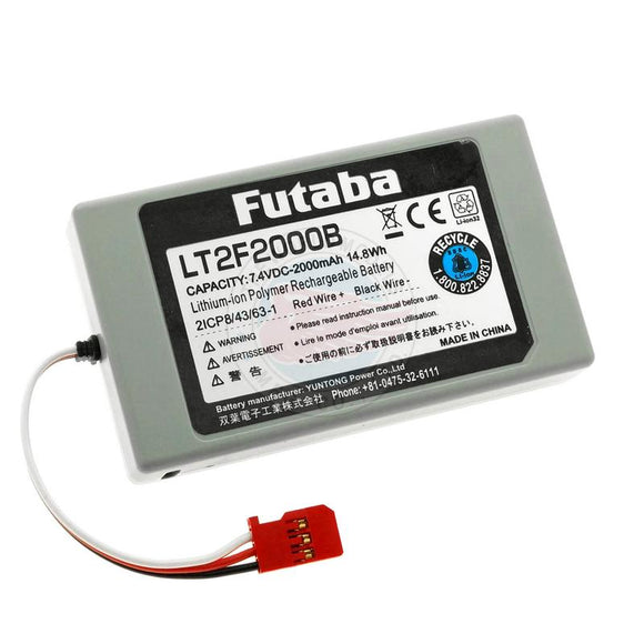 FUTABA T16IZ 10PX Remote Controller Transmitter Battery LT2F2000B
