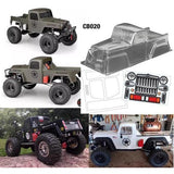 Climbing Car Body Shell  1/10 SCX10 TRX4 RC Crawler Wheelbase 313mm