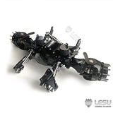 1/14 LESU X-8022-A Front Steering Power Axle Air Bag Suspension for 1/14 Tamiya Rc Truck Tractor
