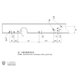 1/14 LESU X-8022-A Front Steering Power Axle Air Bag Suspension for 1/14 Tamiya Rc Truck Tractor