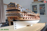 1/50 San Felipe First Class Battleship Wood Model Ship Kit