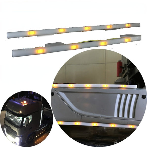 13cm Side Led Light Bar Tamiya 1/14 Scania Rc Tractor  R470 R620  56323 56327