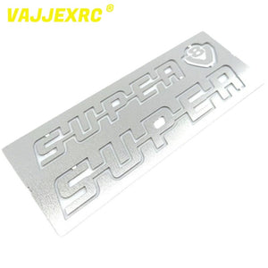 Super Metala Logo por 1/14 Tamiya RC Kamiono Trailer Tipper Scania R620 56323 R730 R470