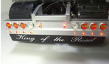 Lampshade Reversing Turning Tail Bumper LED Lamp for 1:14 SCANIA