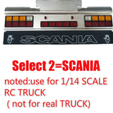 Metal Taillights for 1/14 SCALE RC SCANIA R470 R620 ACTROS 56323