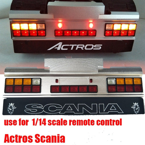 Metall-Rücklichter für 1/14 SCALE RC SCANIA R470 R620 ACTROS 56323