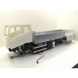 8x8 Aluminiumlegierungs-Ladeschaufel mit Träger für 1/14 Tamiya Rc LKW-Kipper 