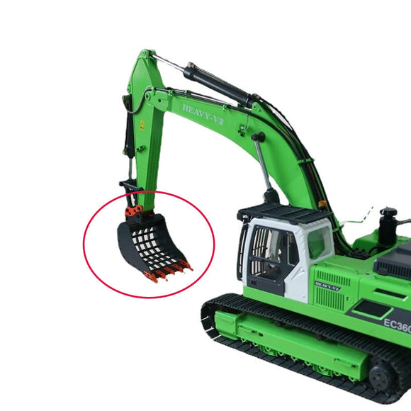 Metal Bucket for 1/12 Remote Control Excavator 360l