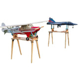 RC Fixed-wing Aircraft Model Wooden Engine Test Bench