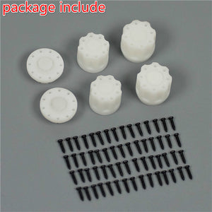 Plastic Nut Decorative Cover Suitable for 1/14 Remote Control Truck Tractor