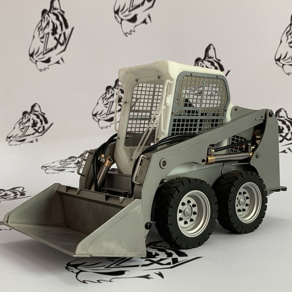 Bobcat-Ganzmetall-Bulldozer mit Fernsteuerung und hydraulischer Steuerung im Maßstab 1:14