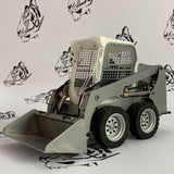 Bobcat-Ganzmetall-Bulldozer mit Fernsteuerung und hydraulischer Steuerung im Maßstab 1:14