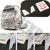 Antaŭa Vizaĝo Spoiler por 1/14 Tamiya Telerega Traktoro Volvo FH16 750 56360 