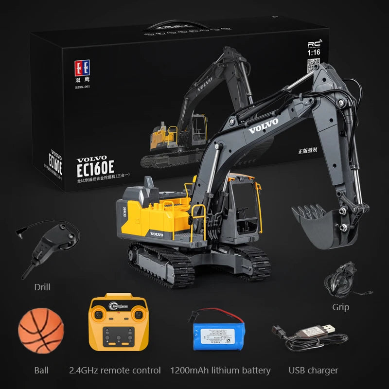 Rc excavator double e online