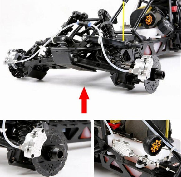 1/5 Scale Hpi KM Baja 5b 5SC Front Wheel Hydraulic Brake System